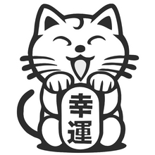 Load image into Gallery viewer, Maneki Neko JDM Vinyl Decal