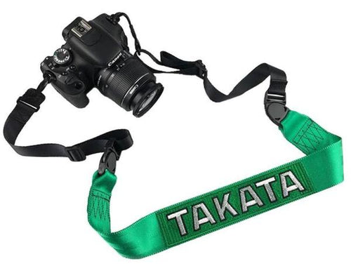 JDM Takata Camera Strap Green