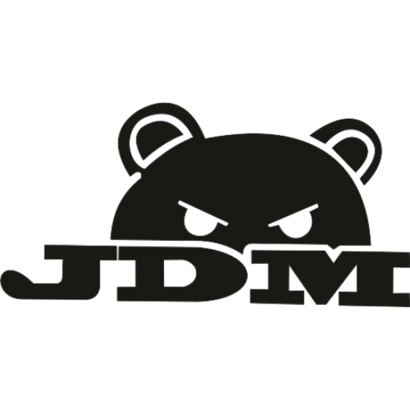 Angry Bear JDM Vinyl Decal