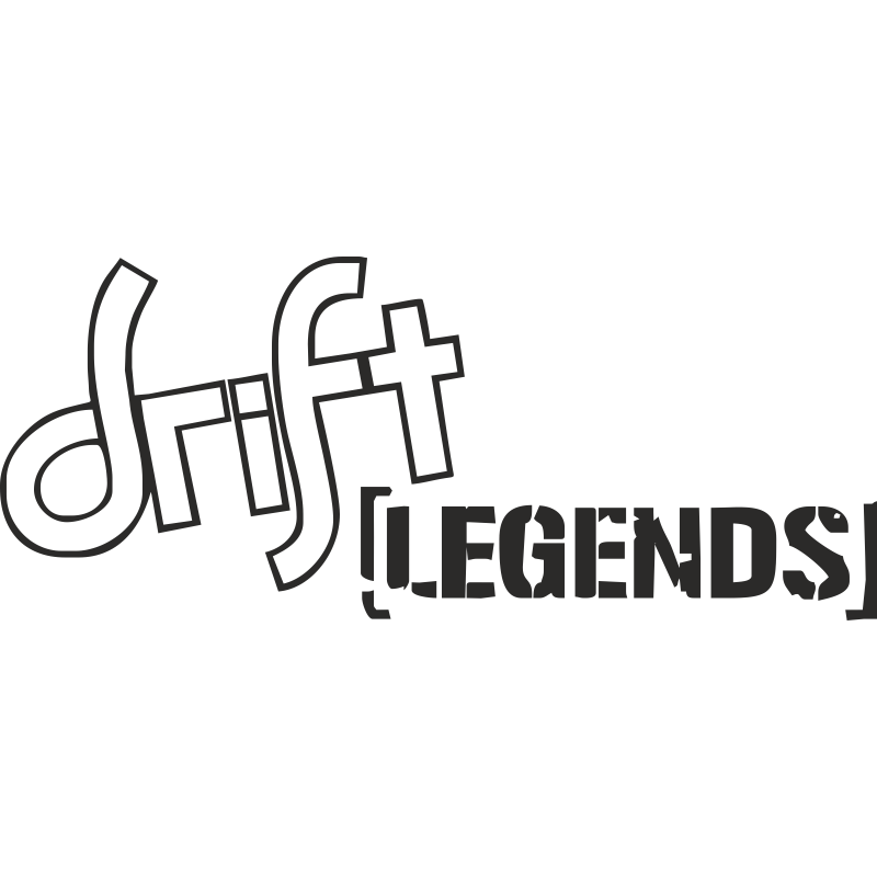 Drift Legends Vinyl Decal